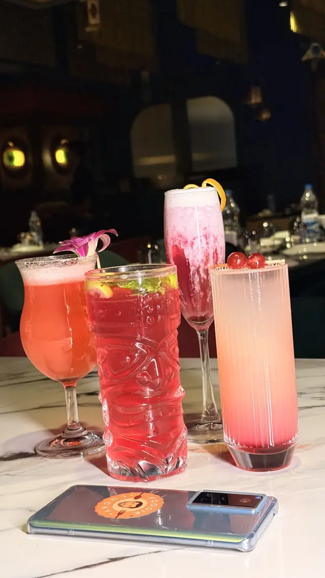 Mocktail line-up