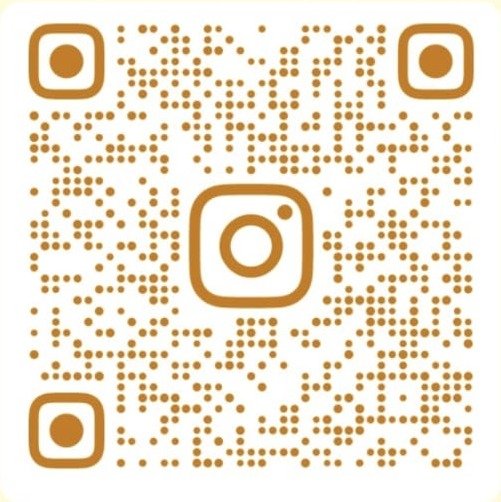 QR code linking to @foodielucky on Instagram